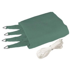 Windhager Sonnensegel 400 cm, Quadratisch, Grün