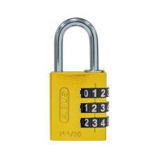 Abus Zahlenschloss 144/30 B/DFNLI Gelb Aluminium