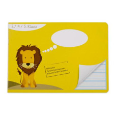 ELCO Schulheft A5, Liniert, Gelb ELCO Schulheft A5, Liniert, Gelb