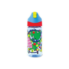 Rachel Ellen Trinkflasche Dinosaurier 350 ml, Hellblau Rachel Ellen Trinkflasche Dinosaurier 350 ml, Hellblau