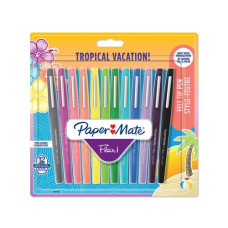 Paper Mate Fineliner Flair Medium Tropical Vacation 0.7 mm, 12 Stück Paper Mate Fineliner Flair Medium Tropical Vacation 0.7 mm, 12 Stück