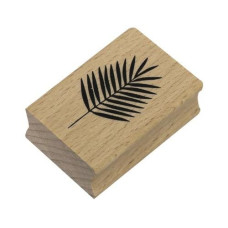 Artoz Motivstempel Blatt Hellbraun