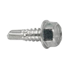 Krafter Selbstbohrschrauben Sechskantkopf 5.4 x 25 mm Stahl, 6 Stück Krafter Selbstbohrschrauben Sechskantkopf 5.4 x 25 mm Stahl, 6 Stück