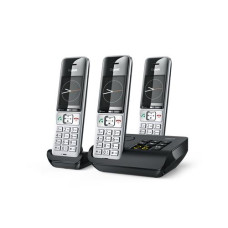 Gigaset Schnurlostelefon Comfort 500A Trio Schwarz/Silber Gigaset Schnurlostelefon Comfort 500A Trio Schwarz/Silber