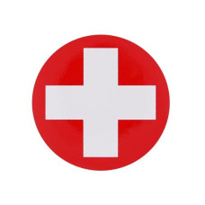 OEM Aufkleber Schweizerkreuz 90 mm OEM Aufkleber Schweizerkreuz 90 mm