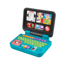 Fisher-Price Beschäftigungsspielzeug Lernspass Homeoffice Laptop