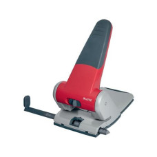 Leitz Locher 65 Blatt, Rot Leitz Locher 65 Blatt, Rot