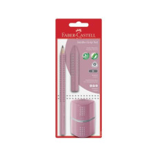 Faber-Castell Bleistift Jumbo Grip Set 3 Stück, Rose Shadows Faber-Castell Bleistift Jumbo Grip Set 3 Stück, Rose Shadows