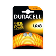 Duracell Knopfzelle Alkaline LR43 2 Stück