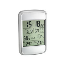 TFA Dostmann Wetterstation Look, Silber TFA Dostmann Wetterstation Look, Silber