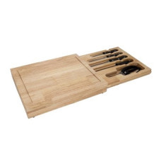 Nouvel Messerset BBQ- und Grill-Messerset, 6 Stück, Schwarz/Silber