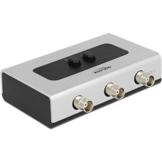 Delock Switchbox BNC, 2 Port