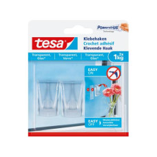 tesa Klebehaken 1 kg für transparente Flächen