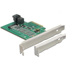 Delock Host Bus Adapter Controller PCI-ex4 - U.2 Bracket LP