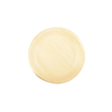 Papstar Einwegteller Palmblatt 18.5 cm, 25 Stück, Beige Papstar Einwegteller Palmblatt 18.5 cm, 25 Stück, Beige