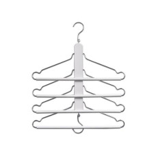 Zeller Present Kleiderbügel 1 Stück, Weiss