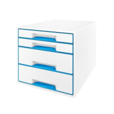 Leitz Schubladenbox Wow Cube 4 Blau Leitz Schubladenbox Wow Cube 4 Blau