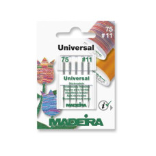 Madeira Maschinennadel für Stickgarne 75/11 5 Stück