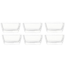 Montana Schale Carre 7 cm, 6 Stück, Transparent