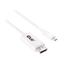 Club 3D Kabel USB Type-C - DisplayPort, 1.2 m Club 3D Kabel USB Type-C - DisplayPort, 1.2 m