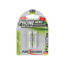 Ansmann Akku 2x AAA 550 mAh für DECT-Phones