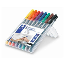 Staedtler Folienstift Lumocolor 318 F 8er-Set, permanent