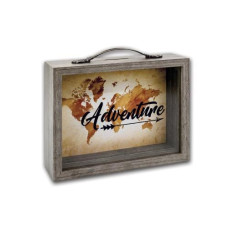 Goldbuch Spardose Adventure Weltkarte