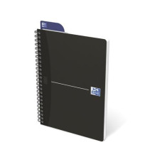 Oxford Notizheft Essentials Spiralbuch, A5, Liniert, Schwarz Oxford Notizheft Essentials Spiralbuch, A5, Liniert, Schwarz