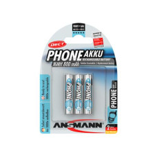 Ansmann Akku 3x AAA 800 mAh für DECT-Phones