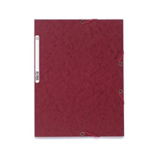 Exacompta Gummibandmappe A4 Bordeaux, 250 Blatt Exacompta Gummibandmappe A4 Bordeaux, 250 Blatt