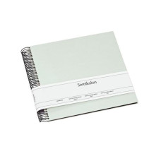 Semikolon Fotoalbum 23 x 24.5 cm Moos, 40 schwarze Seiten