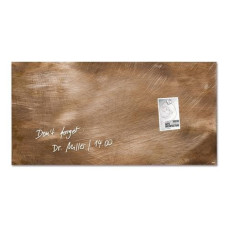 Sigel Magnethaftendes Glassboard Artverum 91 x 46 cm, Bronze-Optik Sigel Magnethaftendes Glassboard Artverum 91 x 46 cm, Bronze-Optik