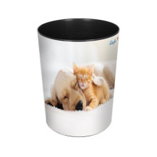 Läufer Papierkorb 13 L, Hund und Katze Läufer Papierkorb 13 L, Hund und Katze