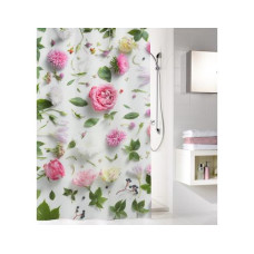 Kleine Wolke Duschvorhang Rosalie 180 x 180 cm, Mehrfarbig Kleine Wolke Duschvorhang Rosalie 180 x 180 cm, Mehrfarbig