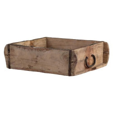 Chic Antique Aufbewahrung alte Backsteinform doppelt unik Braun Chic Antique Aufbewahrung alte Backsteinform doppelt unik Braun