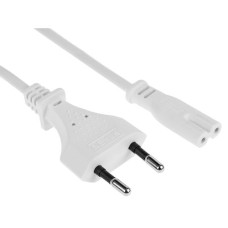 FURBER.power Netzkabel C7-T26 0.5 m Weiss FURBER.power Netzkabel C7-T26 0.5 m Weiss