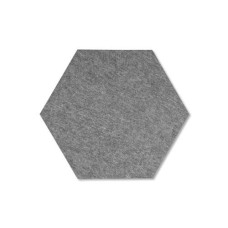 Plotony Wandfliesen Hexagon 44 x 50.5 cm Grau, 6 Platten