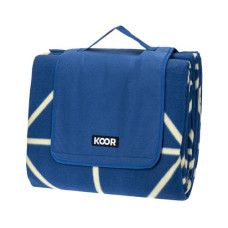 KOOR Picknickdecke Onda-Blu 200 x 250 cm KOOR Picknickdecke Onda-Blu 200 x 250 cm