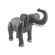 Folat Aufblasbares Accessoire Elefant Grau