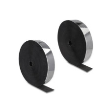 Delock Klettband 25m x 50mm Strapazierfähig Schwarz Delock Klettband 25m x 50mm Strapazierfähig Schwarz