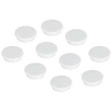 Franken Haftmagnet Ø 38 mm, 2.5 kg, 10 Stück, Weiss