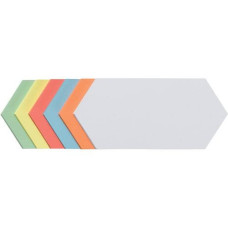 Franken Moderationskarten Rhombus 20 x 9.5 cm, Sortiert, 250 Stück Franken Moderationskarten Rhombus 20 x 9.5 cm, Sortiert, 250 Stück