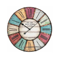 TFA Dostmann Wanduhr Vintage XXL Old Town Ø 60.5 cm, Mehrfarbig TFA Dostmann Wanduhr Vintage XXL Old Town Ø 60.5 cm, Mehrfarbig