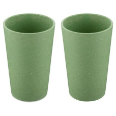 Koziol Trinkbecher Connect L 350 ml, 2 Stück, Grün