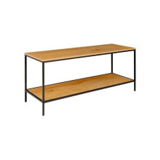 House Nordic Beistelltisch Vita 36 x 100 cm, Nature/Schwarz