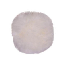 House Nordic Lammfell Ø 35 cm, Weiss