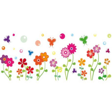 Hubatka Fensterfolie Jardin 70 x 150 cm, Bunt