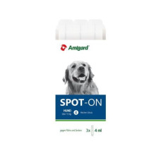 Amigard Anti-Parasit-Tropfen Spot-on Hund, 3 x 4 ml