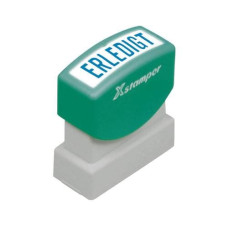 Xstamper Stempel Erledigt, Blau