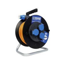 STEFFEN Kabelrolle Professional 30 m 3x T13, IP55, Schwarz STEFFEN Kabelrolle Professional 30 m 3x T13, IP55, Schwarz